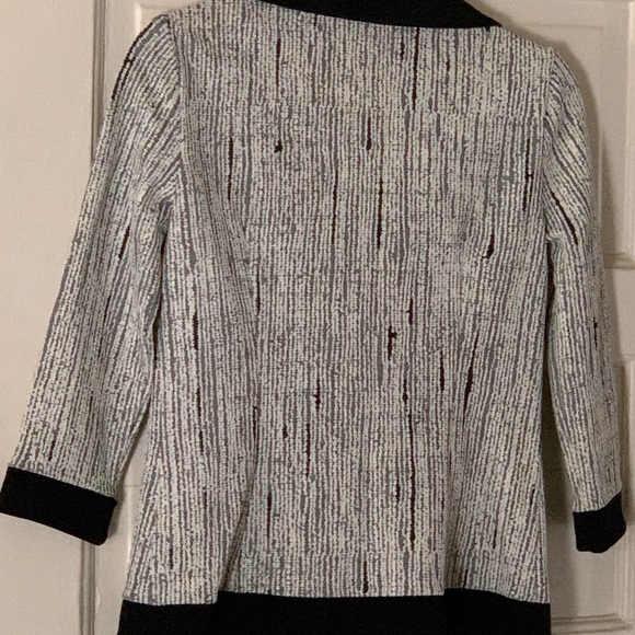 Blazer grey and black twill - Picture 5 of 5